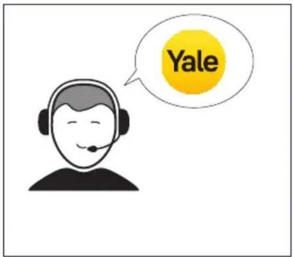 Yale SVDB4MXB - Ondersteuning - 2