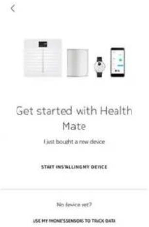 NOKIA BPM+ - J'utilise Health Mate® pour la première fois - 2