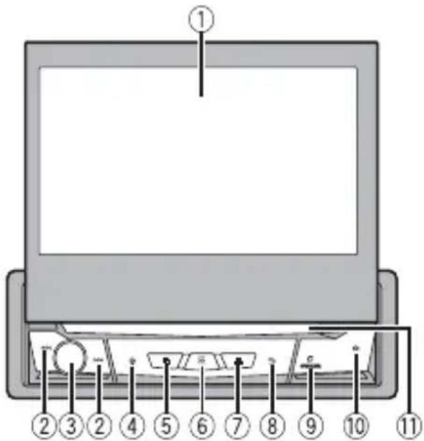 PIONEER AVH3500NEX - Appareil principal - 1