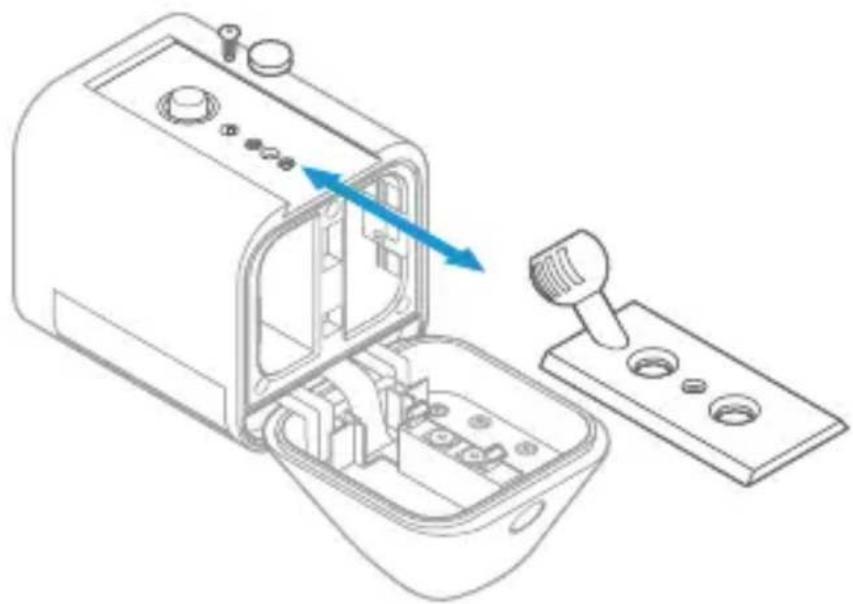 RING Spotlight Cam Mount - Montage sur un avant-toit - 2