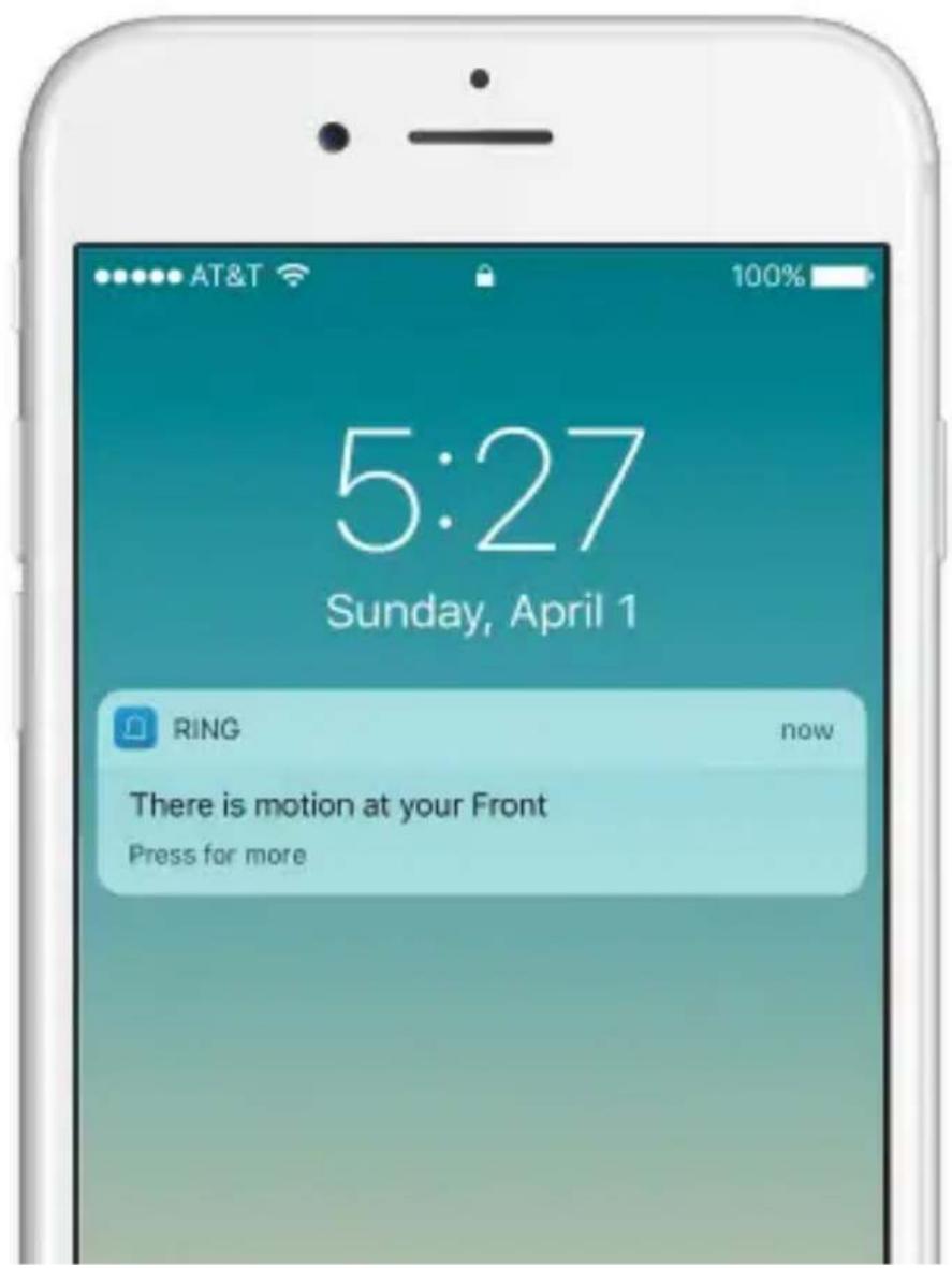 RING Spotlight Cam Mount - Notifications - 1