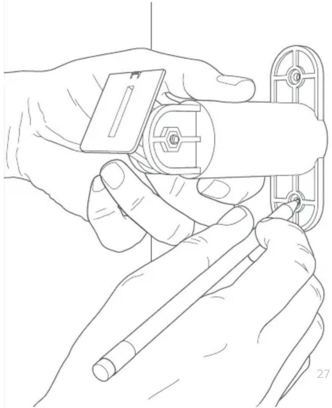 RING Spotlight Cam Mount - Marquez les trouss - 1