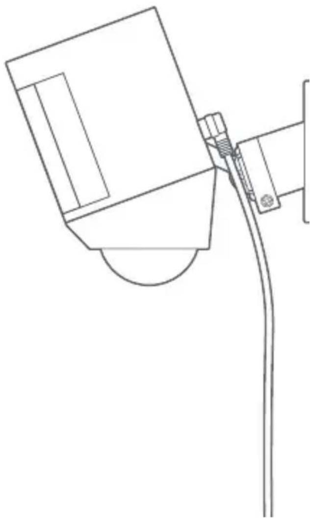 RING Spotlight Cam Mount - Connectez le cable - 2