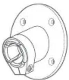 RING Spotlight Cam Mount - Mèche - 1