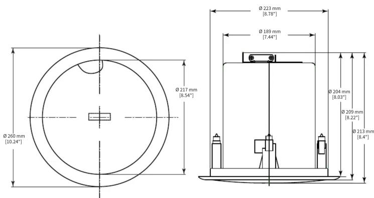 QSC ACC6T - ラウドスピーカーの取り付け - 4