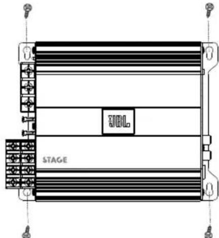 JBL Stage A6002 - WAZNE:Przed Rozpoczeciem montazu nalezy odlaczy ujemny biegun akumulatora (-). - 1