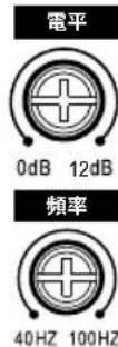 JBL Stage A6002 - 低音均衡電平和頻率 - 1