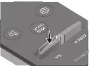SAMSUNG HWT650 - A TÁVVEZÉRLŐ HASZNÁLATA - 16