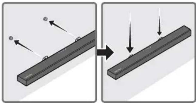 SAMSUNG HWT650 - Komponente stenskega nosilca - 8
