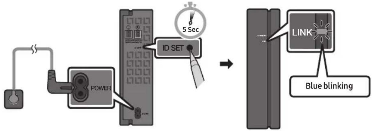 SAMSUNG HWT650 - Connecting an SWA-8500S (Sold Separately) to your Soundbar - 2