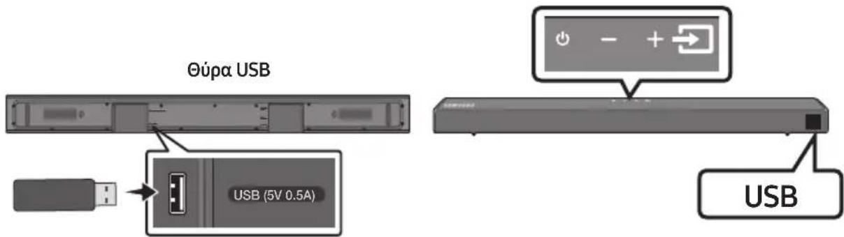 SAMSUNG HWT650 - ΣΥΝΔΕΣΗ ΣΥΣΚΕΥΗΣ ΑΠΟΘΗΚΕΥΣΗΣ USB - 1