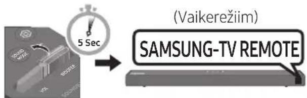 SAMSUNG HWT650 - Soundbari helitugevuse reguleerimine teleri kaugjuhtimispuldiga - 4