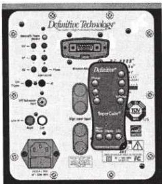DEFINITIVE TECHNOLOGY SuperCube SC 4000 - OTHER CONNECTIONS - 1