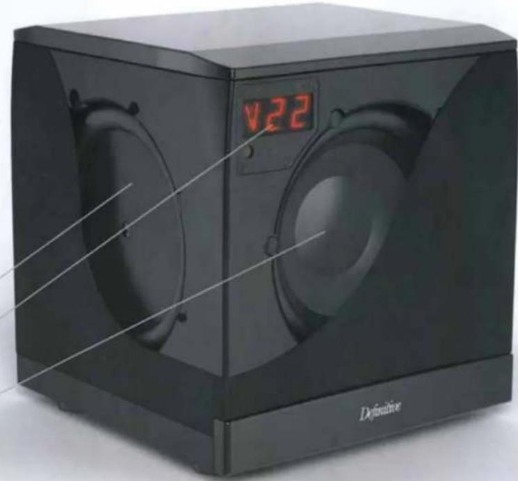DEFINITIVE TECHNOLOGY SuperCube SC 4000 - SC4000 - 1