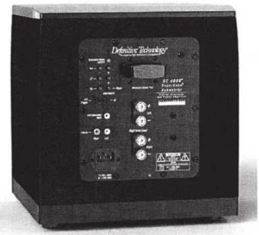 DEFINITIVE TECHNOLOGY SuperCube SC 4000 - SPEAKER LEVEL IN - 1