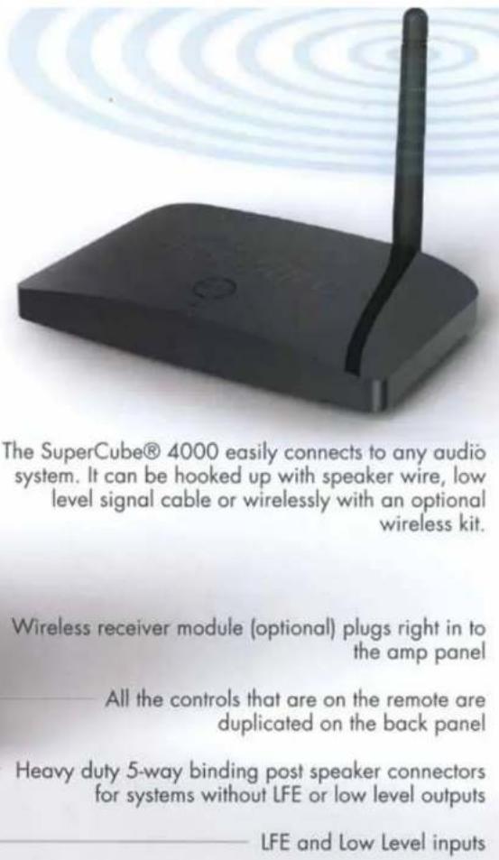DEFINITIVE TECHNOLOGY SuperCube SC 4000 - SC4000 - 3