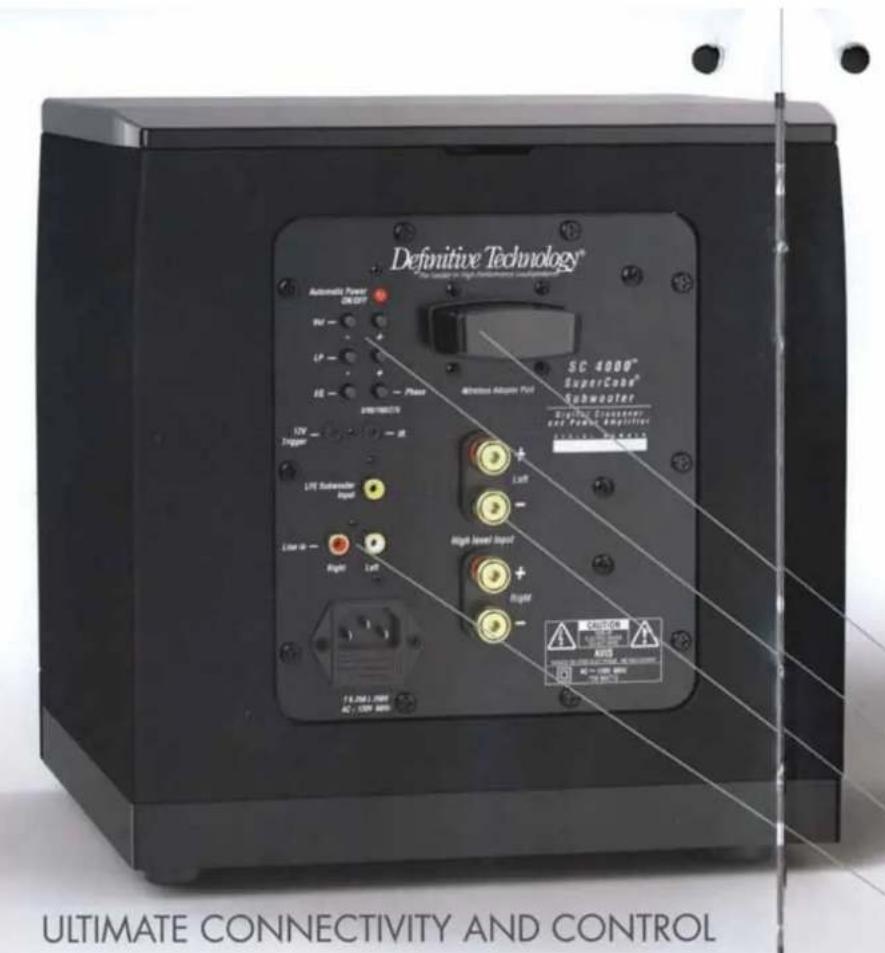 DEFINITIVE TECHNOLOGY SuperCube SC 4000 - SC4000 - 2