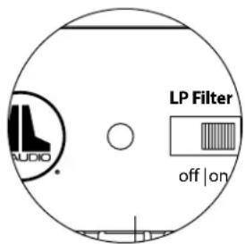 JL Audio Dominion d108 - 低通频率旋钮 - 2