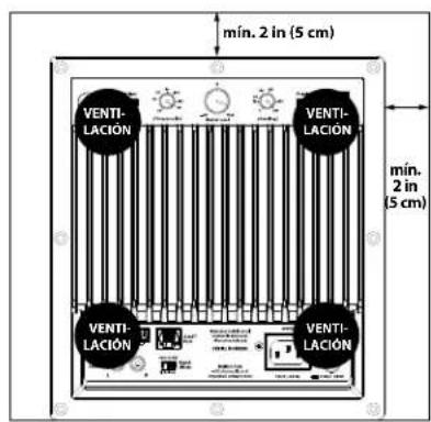JL Audio Dominion d108 - CONSIDERACIONES ESPECIALES PARA INSTALLACIONES INCRUSTADAS - 1