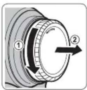 FUJIFILM Fujinon XF 50140mm f2.8 R LM OIS WR - Removing the Caps - 2