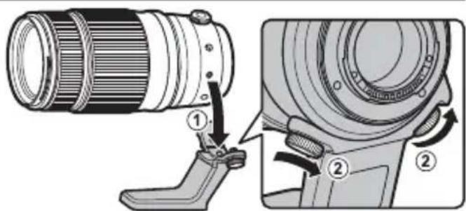 FUJIFILM Fujinon XF 50140mm f2.8 R LM OIS WR - Stativholderfoten - 1