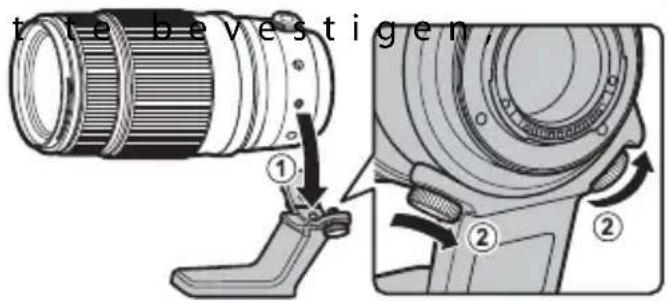 FUJIFILM Fujinon XF 50140mm f2.8 R LM OIS WR - De statiefgondelvoet - 1