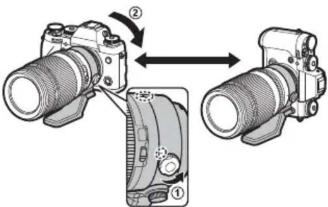 FUJIFILM Fujinon XF 50140mm f2.8 R LM OIS WR - 三脚座の使い方 - 2