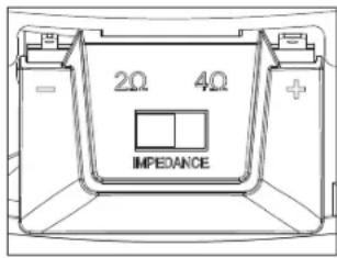 INFINITY Reference 1000S - CONFIGURACION DE LA IMPEDANCIA - 1