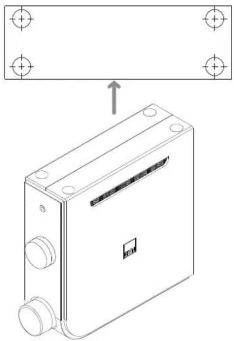 NAD D3045 - GUIDE D'INSTALLATION DES PIEDS - 3