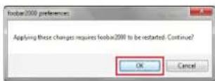 NAD D3045 - INSTALLATION DE FOOBAR2000 POUR WINDOWS - 8