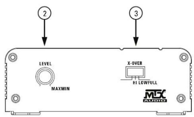 MTX Audio Thunder Sports MUD100.2 - FONCTIONS DES COMMANDE - 2