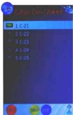 SEG Milano - Options du menu TV - 2