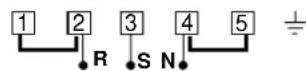 INDESIT K3C55(X)R - Electrical connection - 3