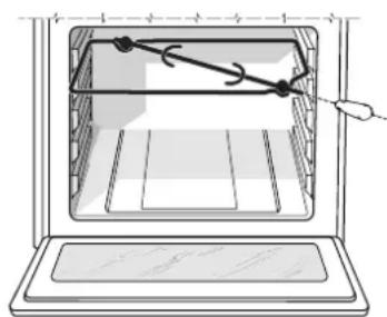 INDESIT K3C55(X)R - Le tournebroche - 1