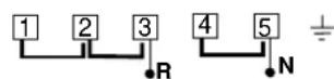 INDESIT K3C55(X)R - Electrical connection - 4