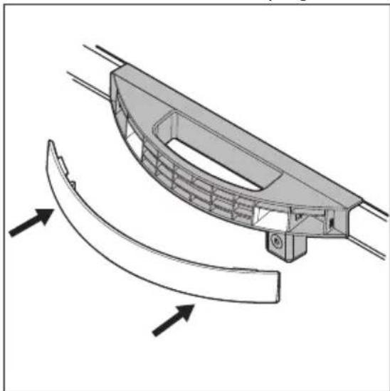 ELECTROLUX LCB3LF20W0 - Guide d'installation de la poignée - 3