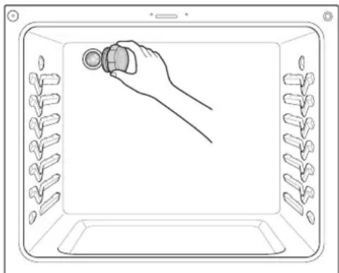 LG LREL6325D - Remplacement de la lampe du four - 1