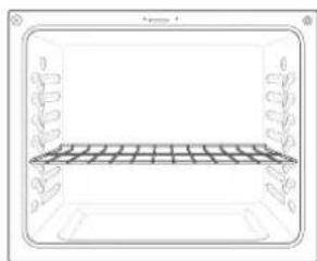 LG LREL6325D - Utilisation des grilles du four - 1