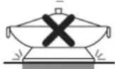 LG LREL6325D - Cookware should not - 4