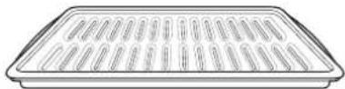 LG LREL6325D - Lèchefrite et grille - 1