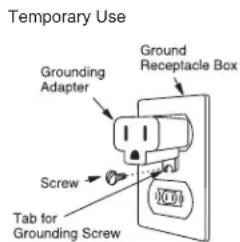 BERTAZZONI MO30STANE - GROUNDING INSTRUCTIONS - 2