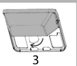 INDESIT LI8 FF1O S - Remplacement de l'ampoule d'éclairage * - 2