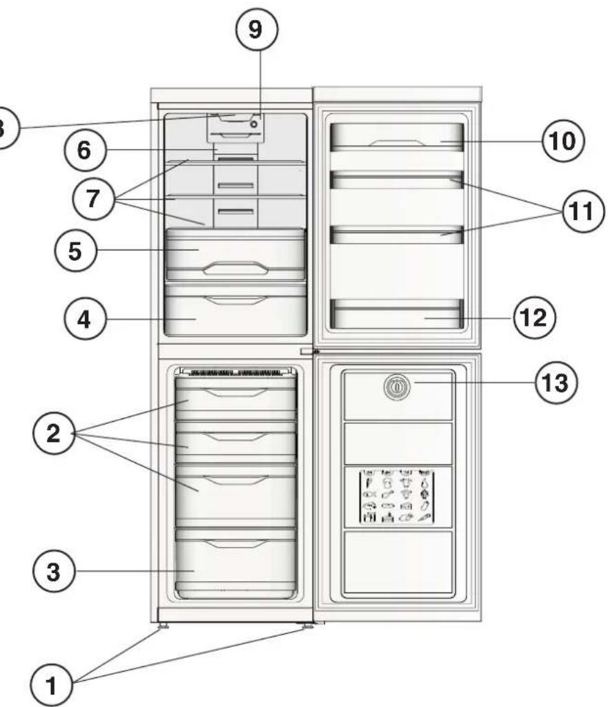 INDESIT LI8 FF1O S - Geräteansicht - 1