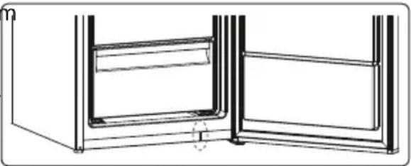 ZANUSSI ZRME38FW1 - Installing and operating your fridge - 1