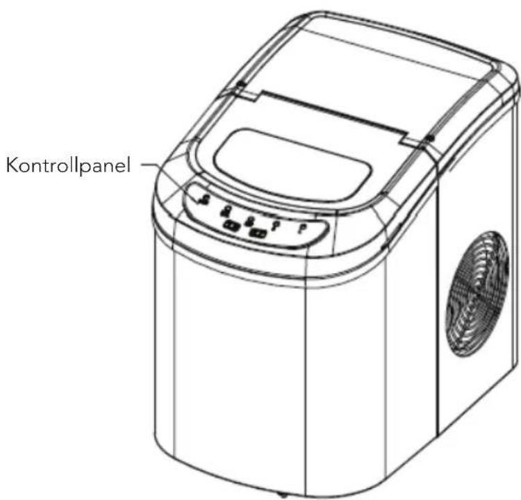 WILFA Frostbitt ICE12S - KONTROLLPANEL - 1