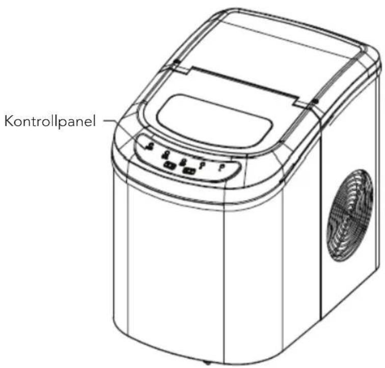 WILFA Frostbitt ICE12S - KONTROLLPANEL - 1