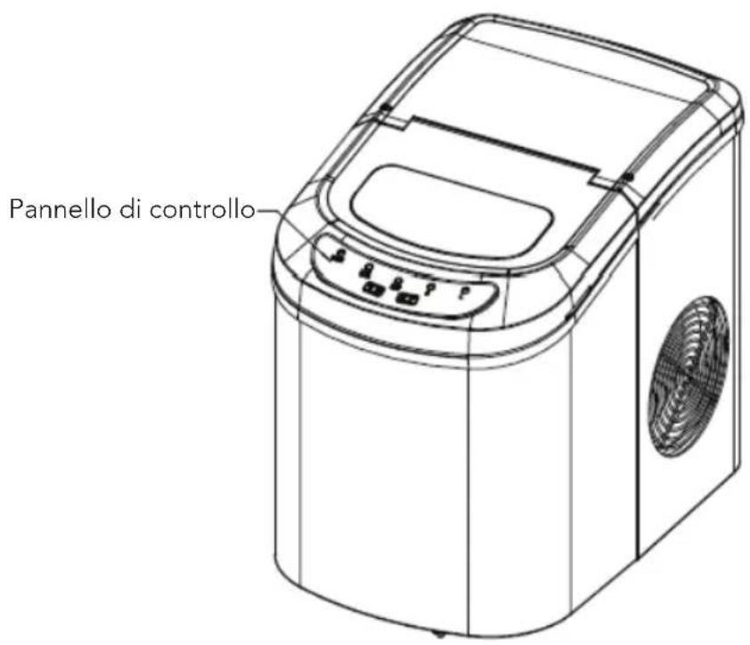 WILFA Frostbitt ICE12S - PANNELLO DI CONTROLLO - 1