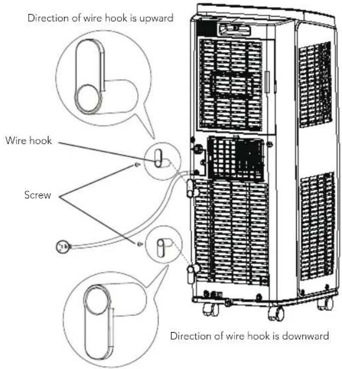 WILFA Cool 12 - INSTALL WIRE HOOK - 1