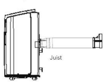 WILFA Cool 12 - OPMERKING OVER HET INSTALLEREN VAN DE WARMTEAFVOERLEIDING - 1