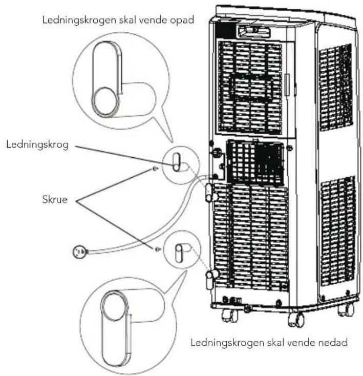WILFA Cool 12 - INSTALLATION AF LEDNINGSKROG - 1